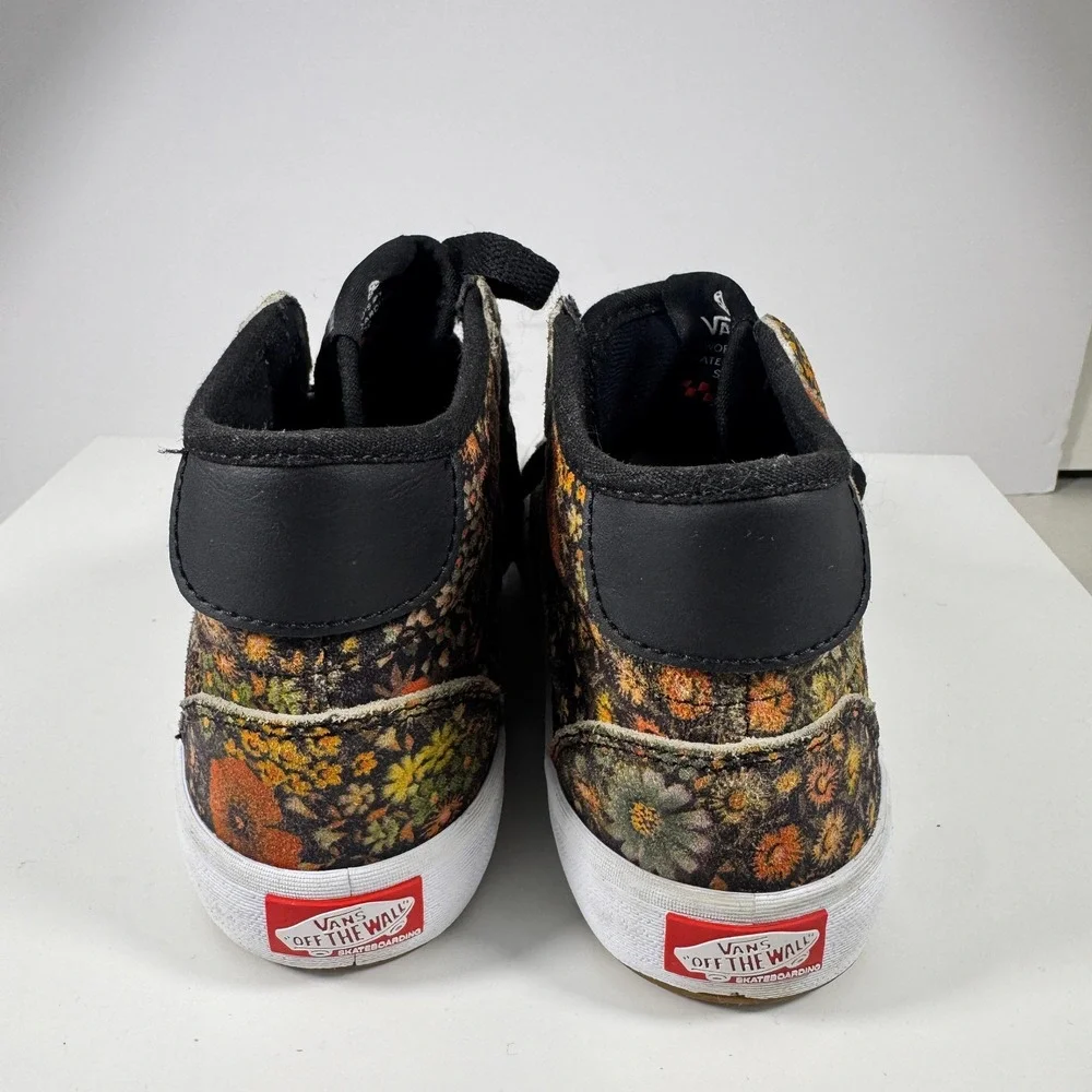 Vans The Lizzie Armanto Skate Shoes Womens Size 6 Floral High Top Sneakers
